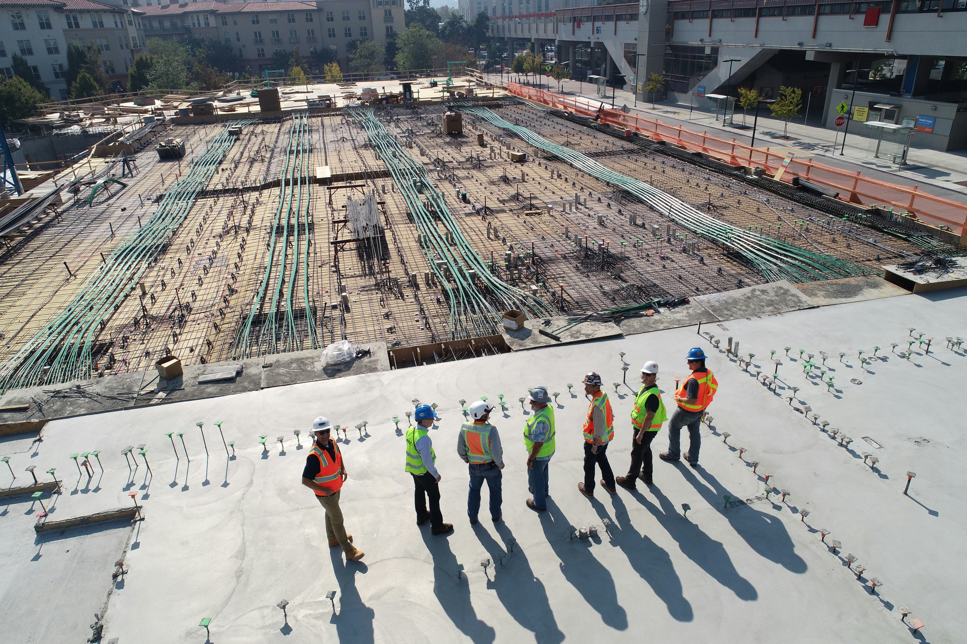 A Silebet expert on a site visit at a development in Addis Ababa